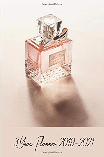 Commercial Perfume Bottle Collector 3 Year Planner 2019-2021: Compact and Convenient 3 Year Planner 2019-2021
