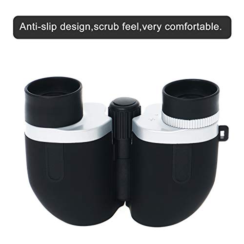 Compactos Prismaticos Pequeños y Potentes para Adultos y Niños, AOBETAK 8x21 HD Mini Autofocus Profesionales Binocular Vision Nocturna para Zoom Caza Safari Observación de Aves Concierto 126m/1000m
