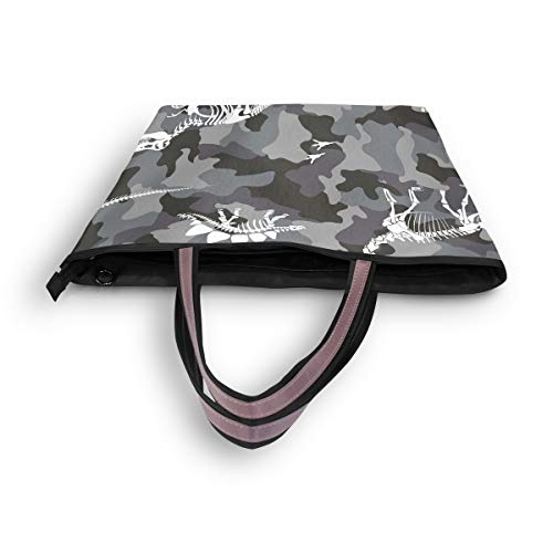 Comprador portátil unisex del poliéster de los adultos con el cierre de la cremallera