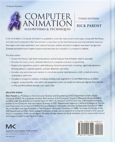 Computer Animation: Algorithms and Techniques