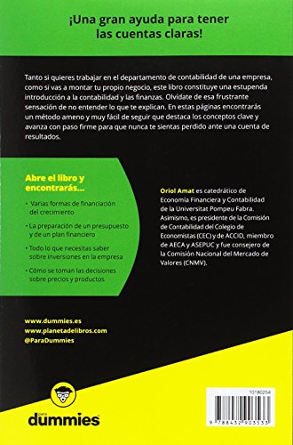 Contabilidad y finanzas para Dummies