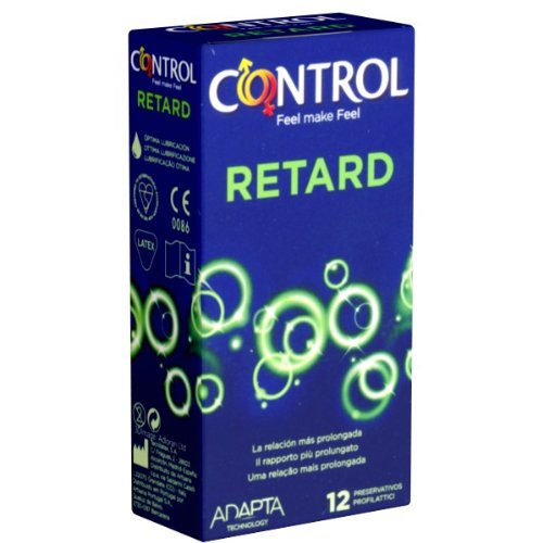 Control Adapta Retard Preservativos, 12Ud