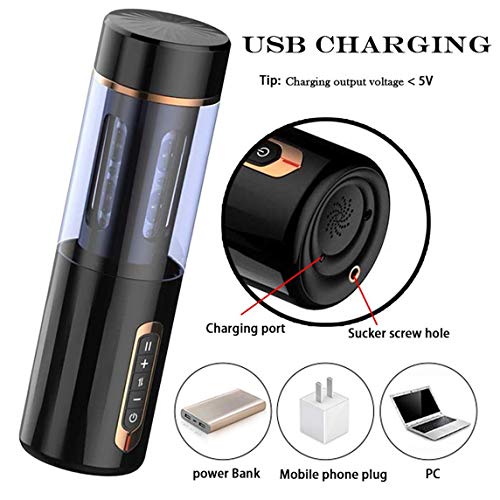 Control Por Voz Bluetooth Hombres De Telescópico Vibrante Copa Artificial Dentro De La Vagina Termostático Inteligente Plano Oral Garganta Profunda Copa Masculino Regalo De La Taza For El Varón