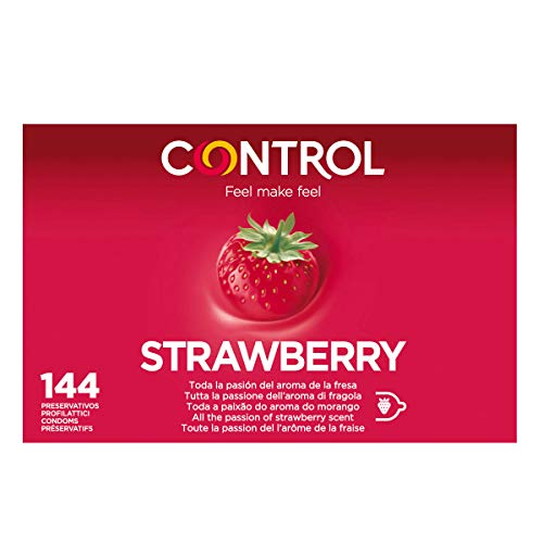 Control Strawberry - Caja con 144 Condones