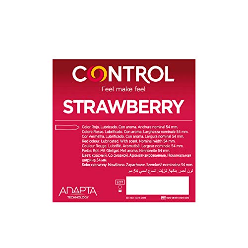 Control Strawberry - Caja con 144 Condones