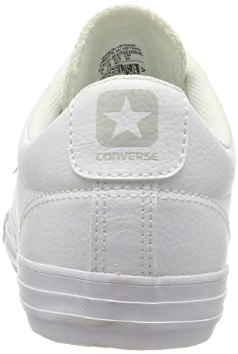 Converse Lifestyle Star Player Ev Ox, Zapatillas Unisex niño, Blanco (White/White/White 100), 38.5 EU