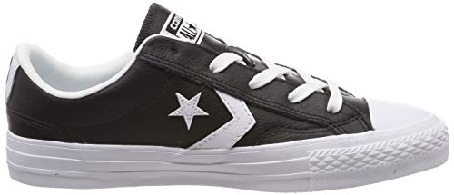 Converse Star Player Ox 159780c, Zapatillas para Hombre, Negro Black White White 083, 42.5 EU