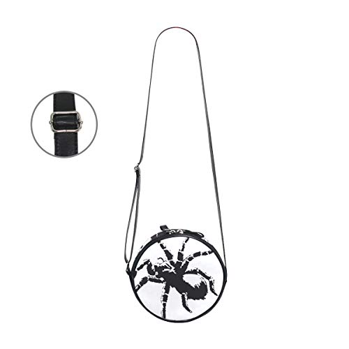 COOSUN Spider Nature Web espeluznante ronda Crossbody bolso bandolera bandolera bolso bolso bolso bolso bolso bolso bolso bolso bolso bolso bolso bolso bolso bolso bolso bolso para niños mujeres