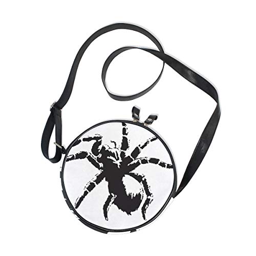 COOSUN Spider Nature Web espeluznante ronda Crossbody bolso bandolera bandolera bolso bolso bolso bolso bolso bolso bolso bolso bolso bolso bolso bolso bolso bolso bolso bolso para niños mujeres