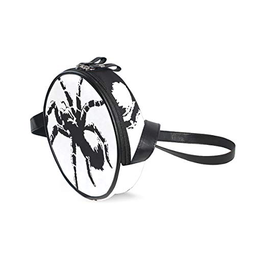 COOSUN Spider Nature Web espeluznante ronda Crossbody bolso bandolera bandolera bolso bolso bolso bolso bolso bolso bolso bolso bolso bolso bolso bolso bolso bolso bolso bolso para niños mujeres