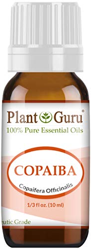 Copaiba Essential Oil 10 ml. 100% Pure, Undiluted, Therapeutic Grade. by Plant Guru