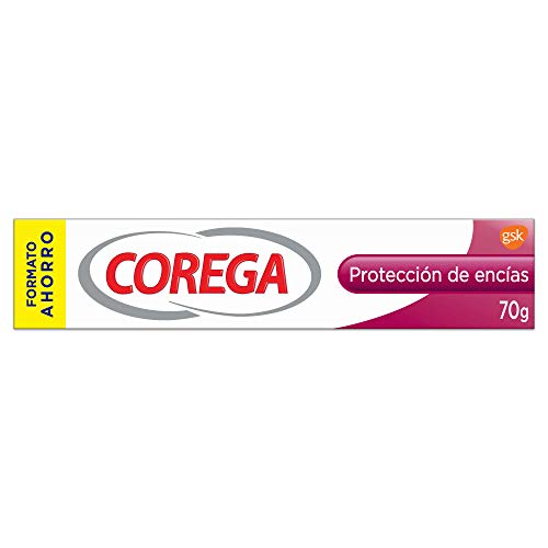 Corega - Crema Fijadora para Prótesis Dentales - Protección de Encías - 70 g