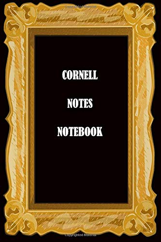 Cornell Notes Notebook: Cornell Notes Notebook black and Decorated | One of the rainbow or spectrum colors in addition to white and black | Decorated ... | Great gift  | Daily note taking system.
