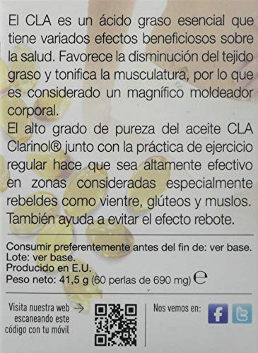 Corpore DIET-002 Diet Perlas Control de Peso Clarinol - 60 perlas