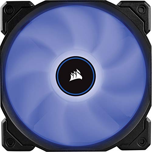 Corsair AF120, Air Series LED - Paquete de 3 Ventiladores de refrigeración silencioso de 120 mm, Color Azul