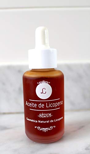 Cosmetica Natural de Licopeno Serum Aceites Mujer, 50 ml, Pack de 1
