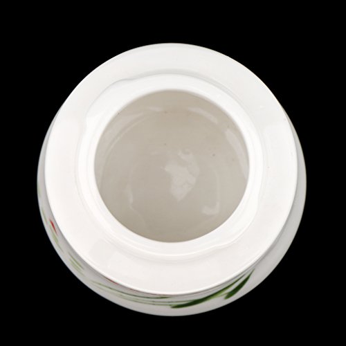 Cosméticos Estuche de Cerámica a Prueba de Fugas para Almacenaje de Polvo Suelto/Bálsamo Labial/Ungüento/Té - 25ml Lotus