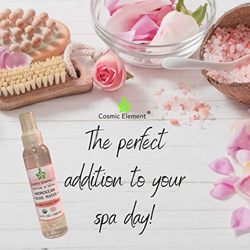 Cosmic Element Rocío de agua de rosas - Tónico Facial 3.4 onzas