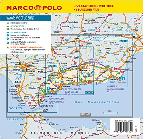 Costa del Sol, Costa de Almería, Costa Tropical, Granada (Marco Polo)
