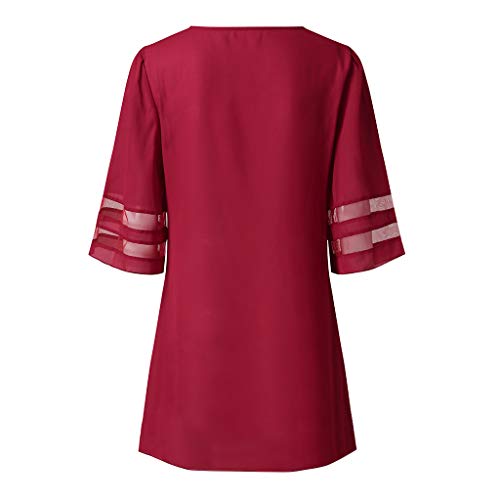 COZOCO Mujeres Casual Elegante Bohemio AlgodóN Vestido Suelto Largo Playa Vestidos De Fiesta Mujer Lunares Cuello V Sin Mangas