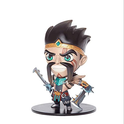 CQ LOL Cifras: El Maestro de Las Sombras ZED Figurita PVC Modelo Regalo for los Aficionados a los Juegos de muñecas en Torno LOL Juego/la decoración del hogar Dormitorio Ilustraciones de colección m