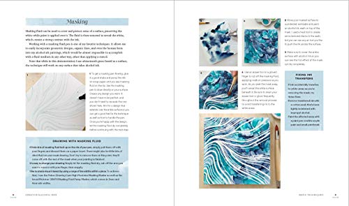 Creative Alcohol Inks: A Step-By-Step Guide to Achieving Amazing Effects--Explore Painting, Pouring, Blending, Textures, and More! (Art for Modern Makers)
