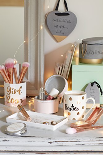 Creative Tops Ava & I 'Mr' and 'Mrs' - Copas de vino decoradas sin tallo, 590 ml (2 unidades)