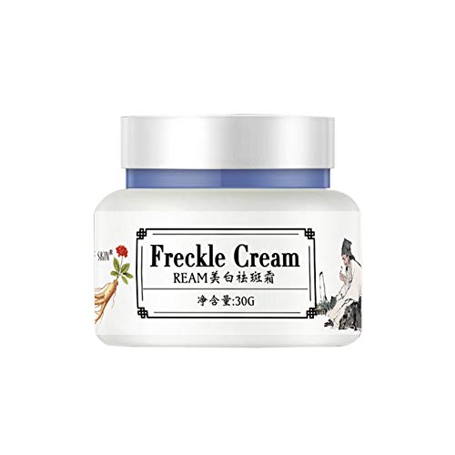 Crema blanqueadora Crema para aclarar la piel Punto oscuro Corrector Removedor Hidratante Aclarar Color de la piel Crema para pecas Yiitay