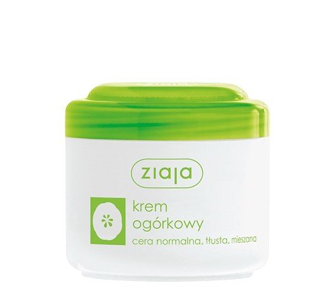 Crema de pepino Ziaja para piel grasosa, 100 ml