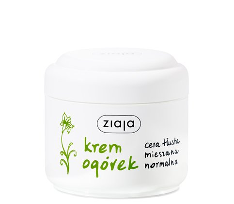 Crema de pepino Ziaja para piel grasosa, 100 ml