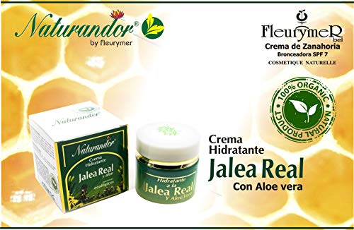 Crema Hidratante Jalea Real + Aloe Naturandor 50 ml. de Fleurymer