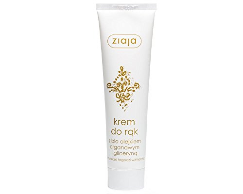 Crema protectora de manos con aceite natural de Argán para pieles secas e irritadas (100 ml), de la marca Ziaja