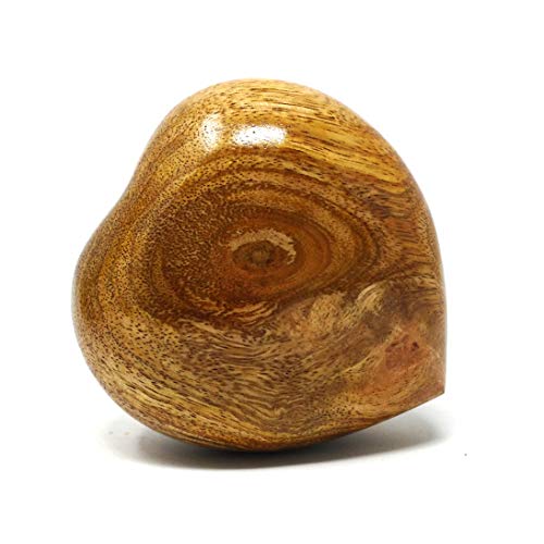 Cremation urn Urna de Madera con Forma de corazón para Cenizas humanas funerarias