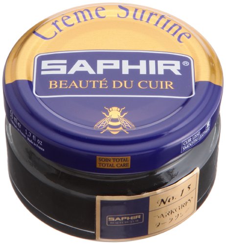 Crème Surfine, de la marca Saphir, para abrillantar zapatos, 50 ml (15) DARK GREY