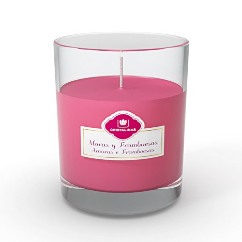 CRISTALINAS Vela Moras y Frambuesas