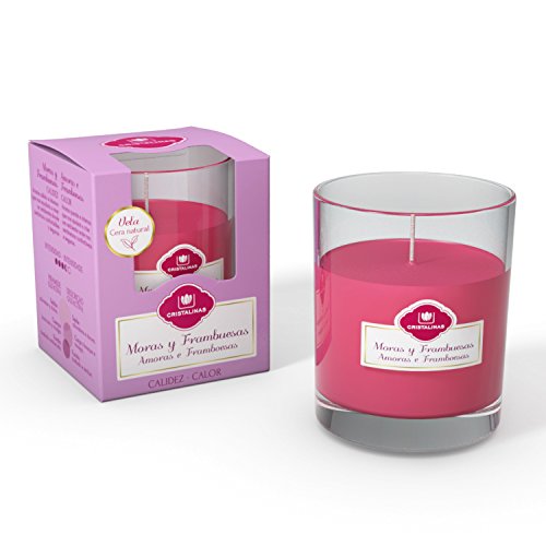 CRISTALINAS Vela Moras y Frambuesas