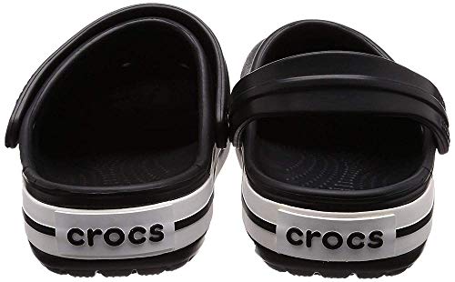 Crocs Crocband U, Zuecos Unisex Adulto, Negro (Black), 42-43 EU