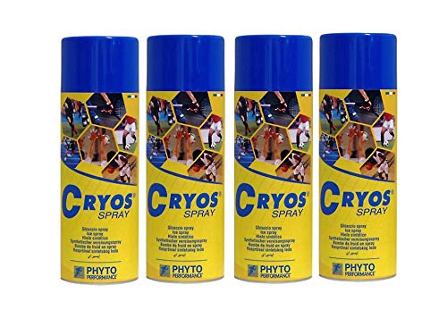 Cryos spray frio 400 mL pack de 4 unidades. TOTAL 1600 ML