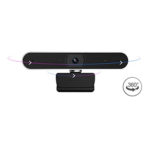 CttiuliSxt webcam, FHD 1080p Cámara De Enfoque Automático, La Cámara Del Ordenador Negro Con Una Función De Trigo, Omnidireccional, Apoya La Cámara Web Sistemas Operativos Libres Controlador USB Conve