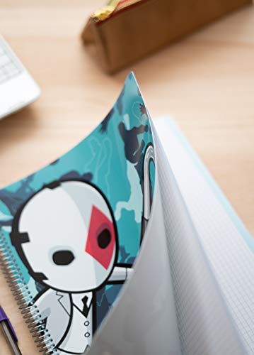 Cuaderno Tapa Polipropileno A4 5X5 Microperforado Fortnite 2