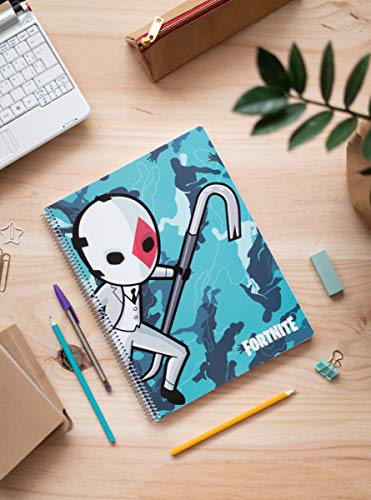 Cuaderno Tapa Polipropileno A4 5X5 Microperforado Fortnite 2
