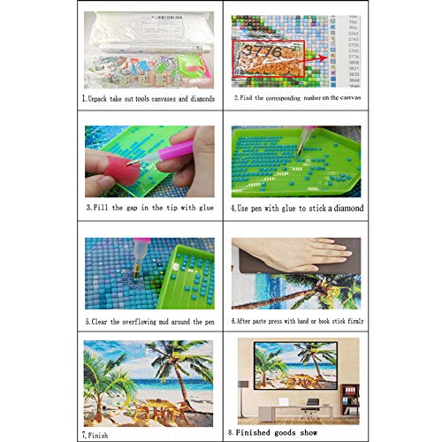 Cuadrado completo/redondo 5D DIY Diamante bordado Alicia en el país de las maravillas Diamante Pintura Punto de cruz Rhinestone Mosaico decoración