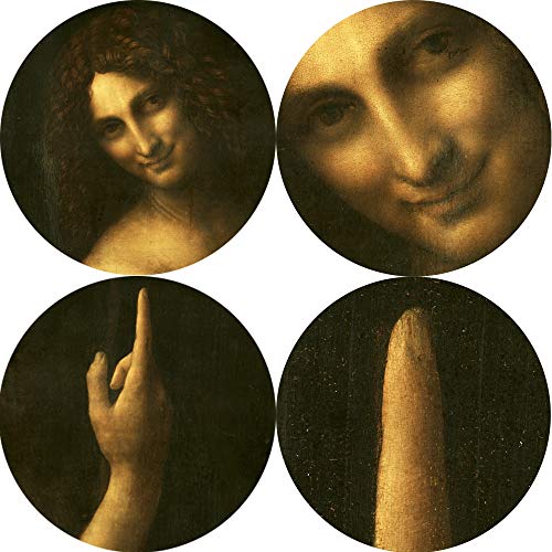 Cuadro sobre LienzoImprimir En Lienzo San Juan Bautista Reproducciones Famosas De Leonardo Da Vinci 40x60cm Pintura Decoración Imagen Imprimir en lienzo