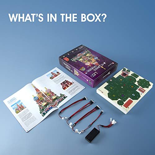 Cubic Fun- Puzzle 3D Catedral de San Basilio LED (771L519)