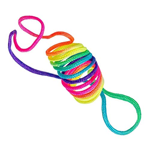 Cuerdas de Dedos Arcoiris, 6 PCS Juguetes de Cuerda Mágica, Juguetes de Cuna de Gatos, Juegos de Dedos Artísticos, Cuerdas, Juegos de Manos, Juguetes para Dedos 165 cm