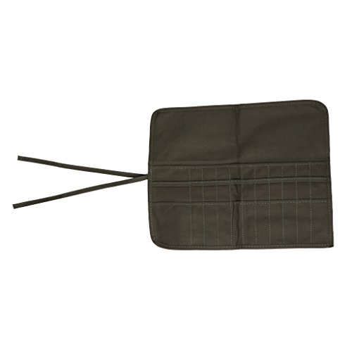 cuigu funda para pinceles de artista retrousser puerta bolígrafo bolsa de lienzo