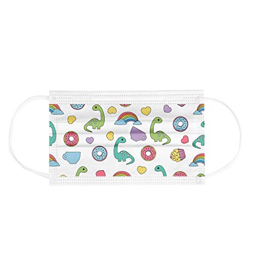 CUPPP Mascarilla bucal anticontaminación, Mascarillas faciales Antipolvo para el Viento, Alergia para prevenir el Polen para Ciclismo al Aire Libre, Esquí, Fiesta de Cosplay