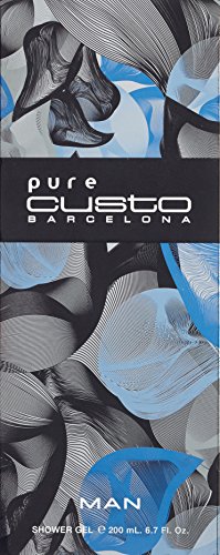 Custo Barcelona homme puro/hombres, gel de ducha, 1er Pack (1 x 200 ml)