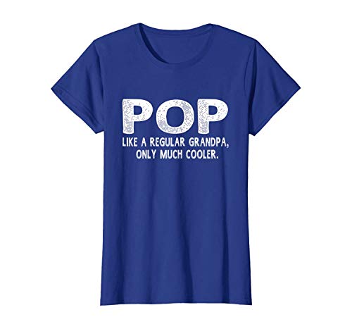 Cute T-Shirt Pop Definition Like Regular Grandpa Only Cooler Funny