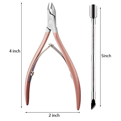 Cutícula Clipper Cortador de Cutículas Recortadora herramienta de manicura y pedicura duradera